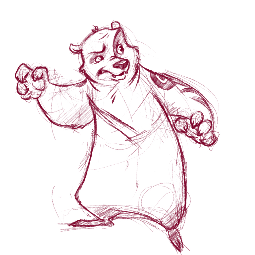 bear sketch