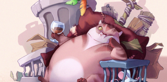 Fat cat