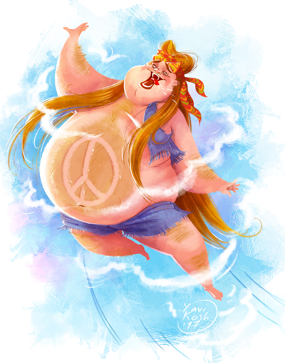 fat hippie in the sky