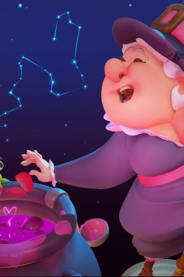 Chubby witch