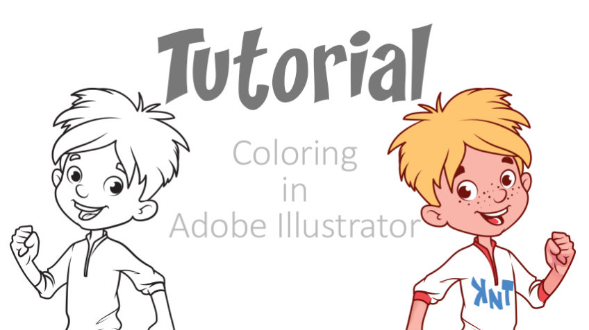 Coloring in Adobe Illustrator